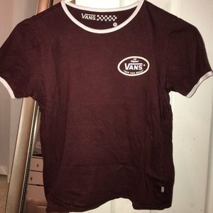 Vans cropped tee